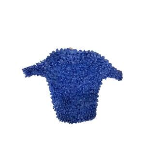 90s Vintage Blue Stretchy Magic Top One Size Retro 1990s Shirt